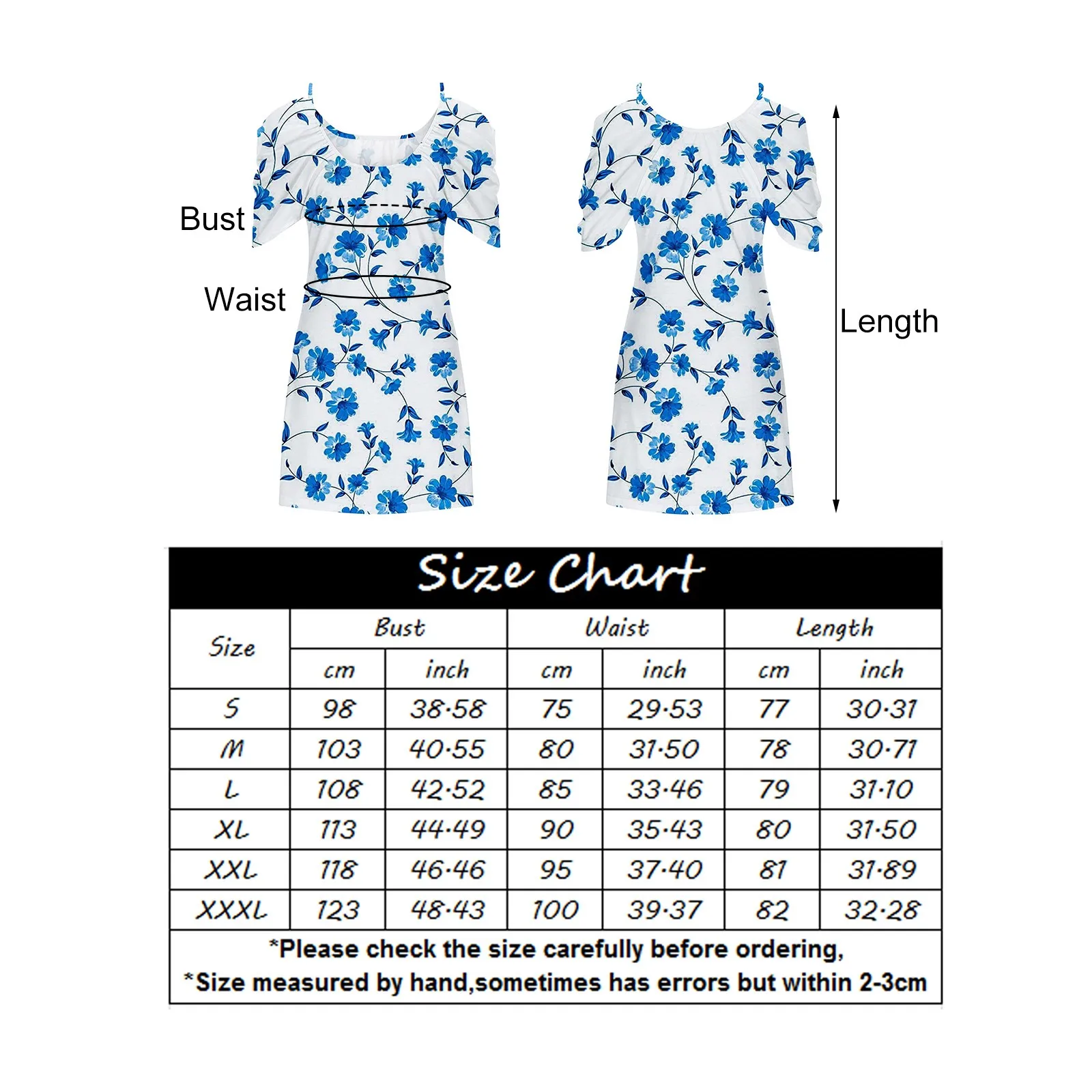 Mini robe sexy à imprimé floral pour femmes, manches courtes, col licou, col rond, décontractée, grande taille, éducatif, plage, été, 2024