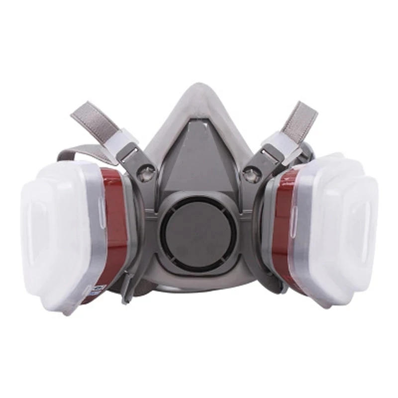 New 7in1/16in1 6200 Dust Gas Respirator Half Face Dust Mask For Painting Spraying Organic Vapor Chemical Gas Filter Work Safety