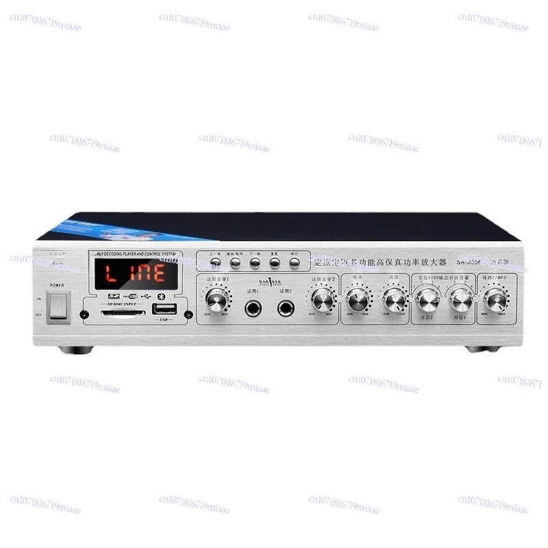 

SA-9008 Constant Voltage and Resistance Power Amplifier, Ceiling Bluetooth Home Speaker Ceiling Speaker Power Amplifier