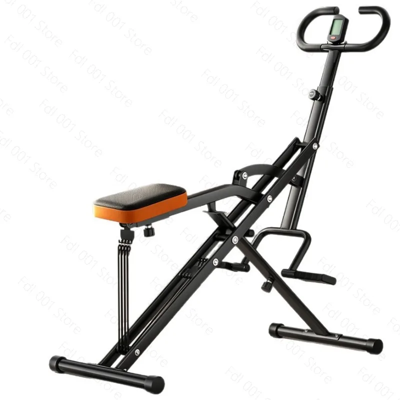 Household Multifunctional Squat Machine Indoor Sports Rowing Machine Spinning Bike Single Fitness Stand