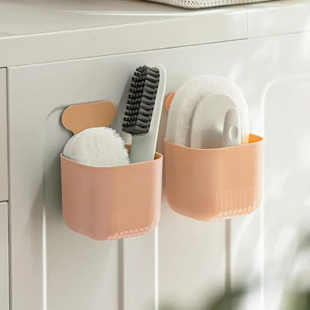 Simple Style Magnetic Storage Bin PP Magnetic Storage Box Non-slip Refrigerator Side Storage Holder Container  Organization