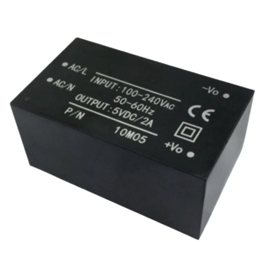 10M05 AC DC Regulated Switching P'ower Supply 220V To 5V 2000MA 10W For Home Appliance Process Control New Energy System
