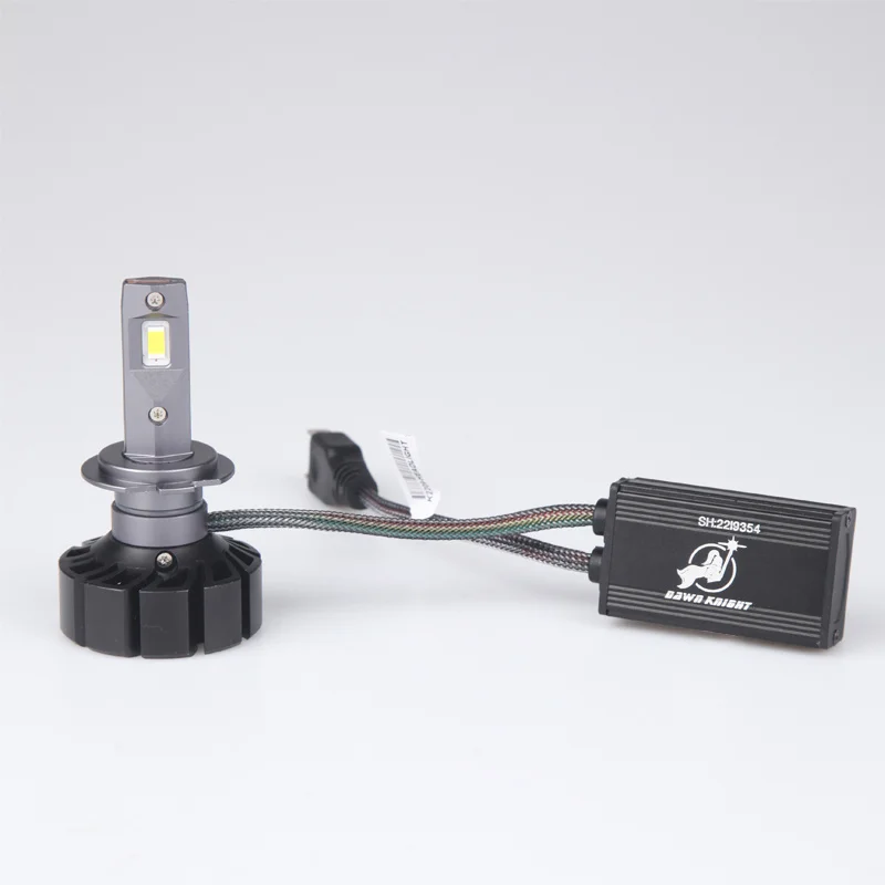 DAWNKNIGHT S6P H8 H11 HB3 9005 4300K PTF bez wentylatora żarówka przeciwmgielna Led H7 HB4 9006 lampa Led do samochodu 60W 12V 2 sztuk
