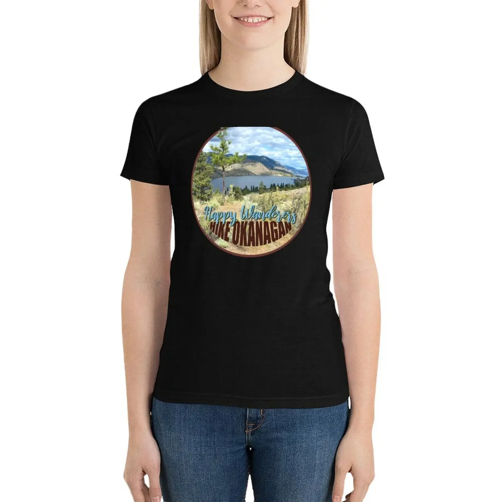 Hike Okanagan T-Shirt Aesthetic clothing cute tops tshirts for Women