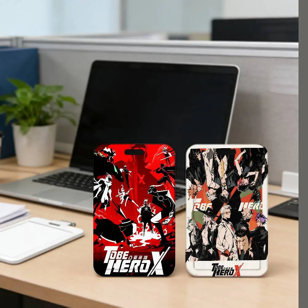 

Держатель для карт T-TO BE HERO X Anime, чехол для ID-карты, бейдж, держатель для рабочей карты компании, чехол для проездного билета для сотрудников с ремешком на шею