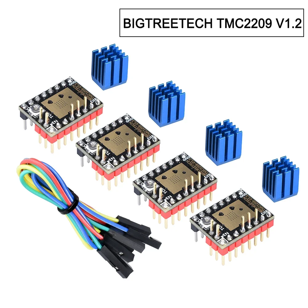 BIGTREETECH TMC2209 V1.2 Ultra-Silent Stepping Motor Driver 3D Printer Controller