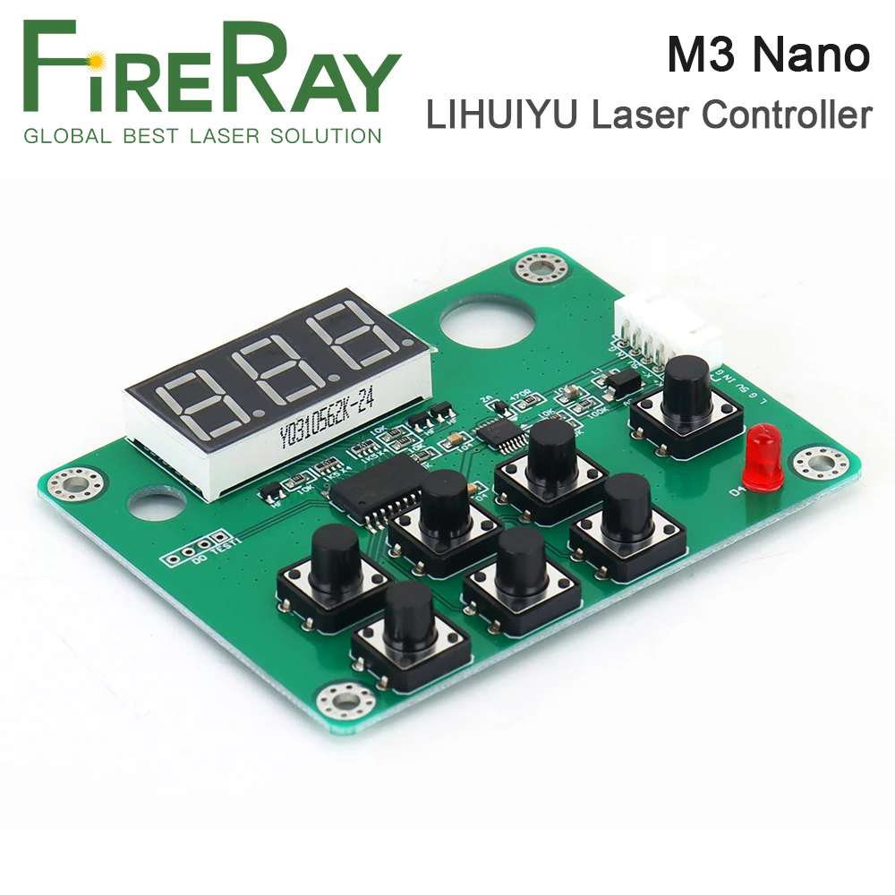FireRay LIHUIYU M3 Nano Laser Controller Mother Main Board Control Panel Dongle B System for Co2 Engraver Cutter K40