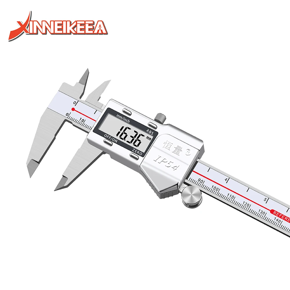 New USB Data Cable Collector Ip54 Metal Shell Digital Caliper Specification 0-150mm 0-200mm 0-300mm Electronic Caliper