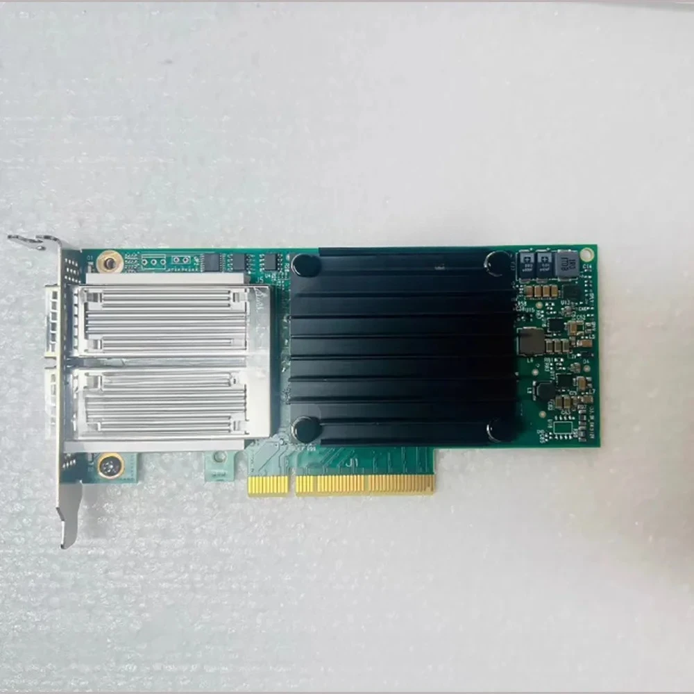 Karta sieciowa Mellanox CX414A ConnectX-4 40/56GbE PCI-Ex8 Dual Port 10 Gigabit Fiber Optic InfiniBand NIC MCX414A-BCAT