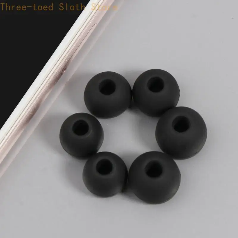 18 Stück weiche Silikon-Ohrstöpsel-Abdeckungen Ersatz-Ohrhörer-Abdeckungen für In-Ear-Kopfhörer E74A – Detail 4
