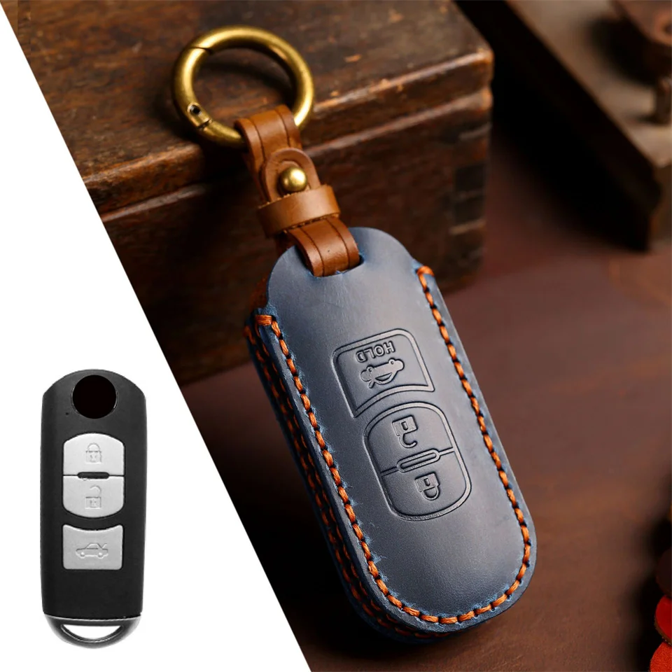 Car Remote Key Case Cover For Mazda 2 3 6 Atenza Axela Demio CX-5 CX5 CX-3 CX7 CX-9 2015 2016 2017 2018 2019 Accessories