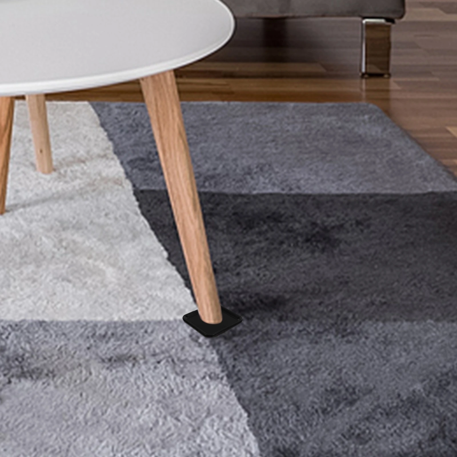 

8pcs Square Reusable Furniture Leg Protectors For Hardwood Carpet Tile Chair Table Sofa Sliders Furniture Coasters