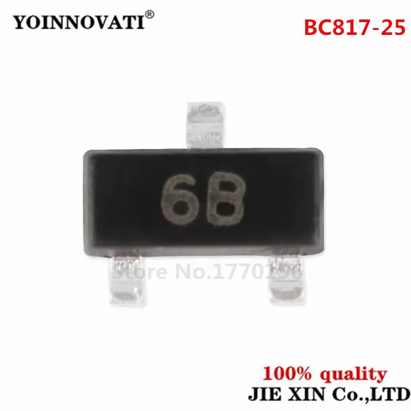 100PCS BC817-25 817… - image