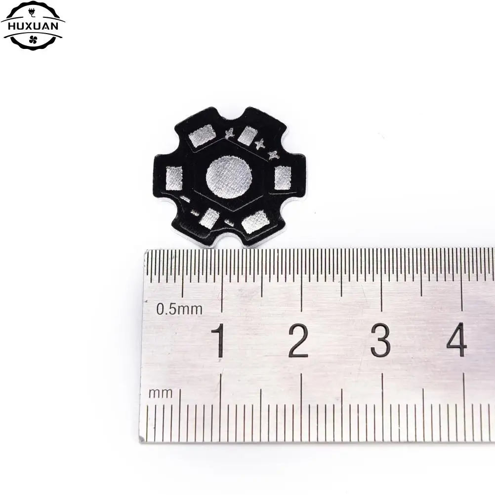 20pcs/lot 1W 3W 5W Heat Sink LED Aluminum Base Plate PCB Board Substrate 20mm Star Kit DIY Cooling Heat sink Wholesale
