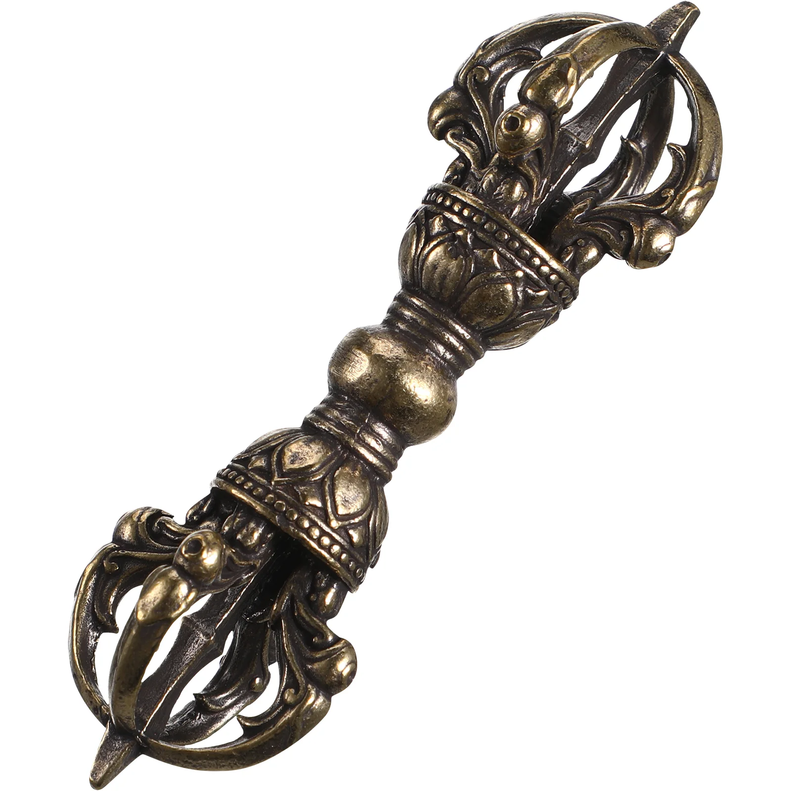 

Dharma Ornament Demon Pestle Ornaments Brass Craft Amulet Vintage Decor for Home
