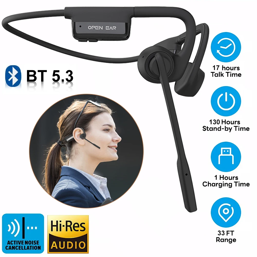 Wireless Bluetooth Headset Neckband Noise Cancelling Earphones Magnetic Fast Charge Sports Gaming Headphones With Dual Mic ﻿