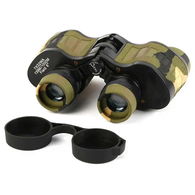 Recreational Hiking Telescope, Camouflage Optical Telescope 7X32 Binocular Outdoor Big Eyepiece High Definition Telescope