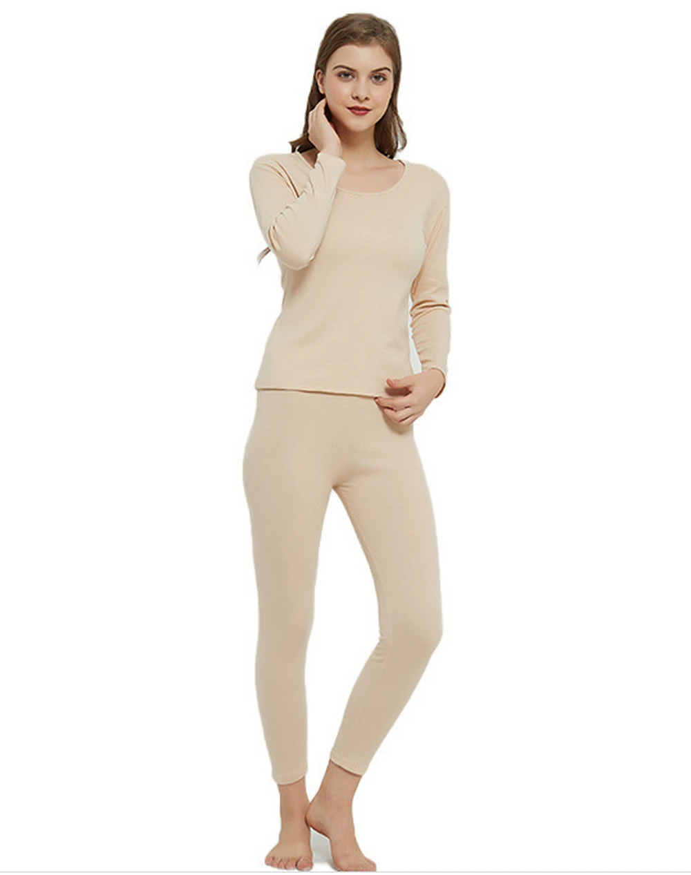 Womens Thermal Pajamas Suit Plus Size 5X Thick Warm Ladies Intimate Female Underwear Set Long Johns Winter Sleepwear 100Kg - Image 5