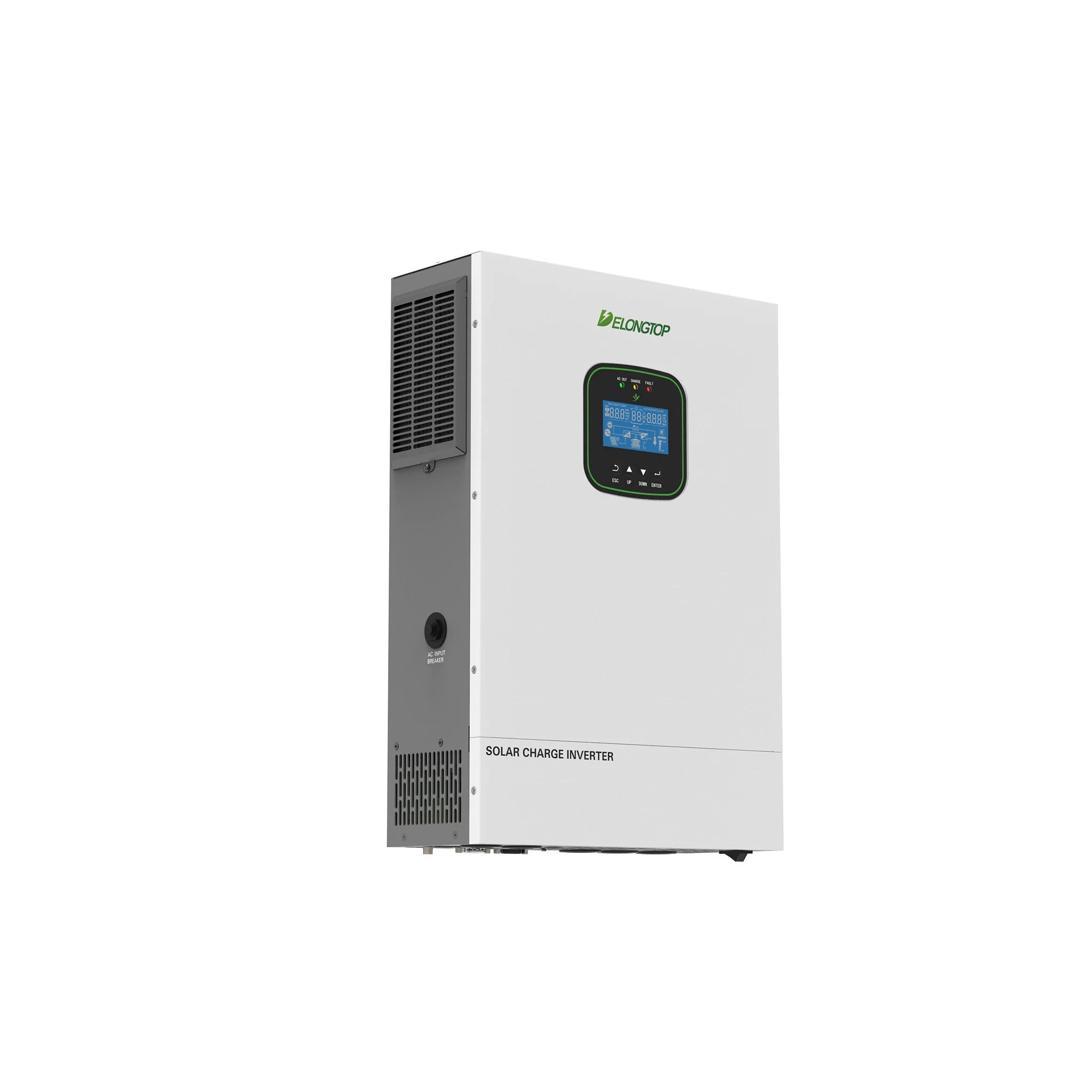 Delong Smart Solar Inverter 6.2kw 6kW 6200W 12kW 6.2KW WiFi APP Control 220V 48V Support Parallel Connection Single Phase Output