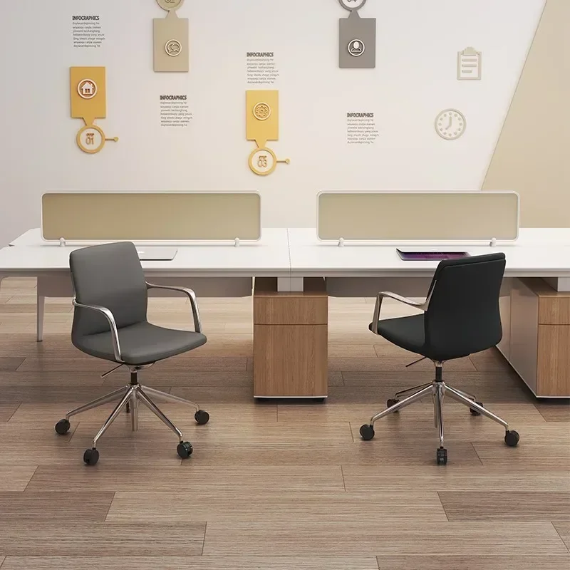 Office Chair Conference Swivel Chair Leather Ergonomic Chair