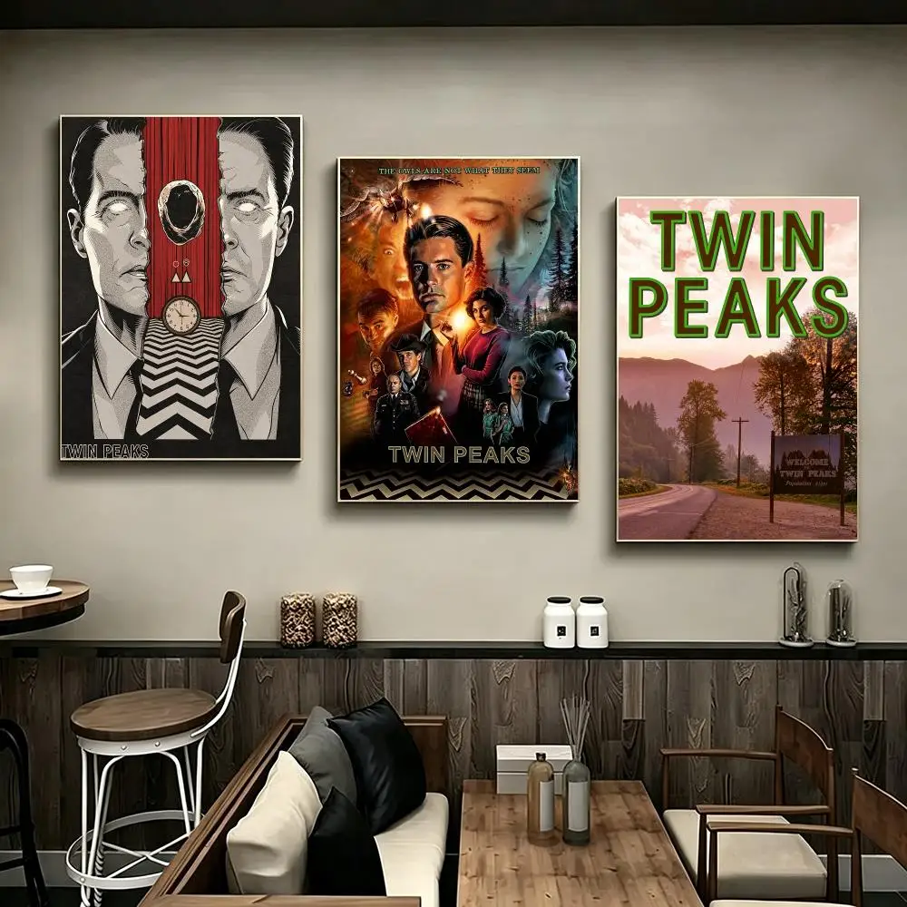 Series Twin Peaks Poster Poster HD Printing Modern Minimalist Style Wall Art Home Decor For Office Bedroom Gift