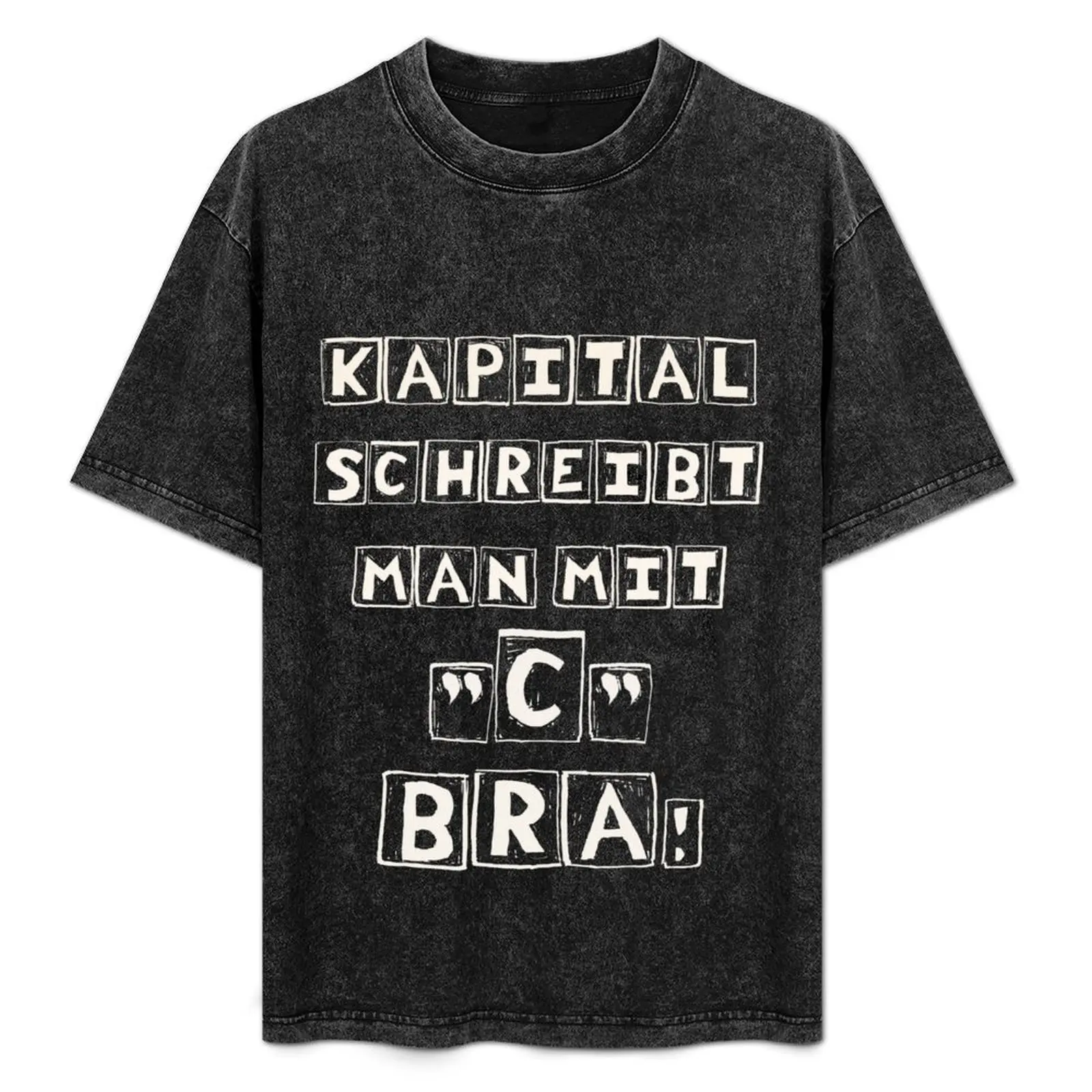 

KAPITAL or CAPITAL T-Shirt Work Short Sleeve Cotton Top