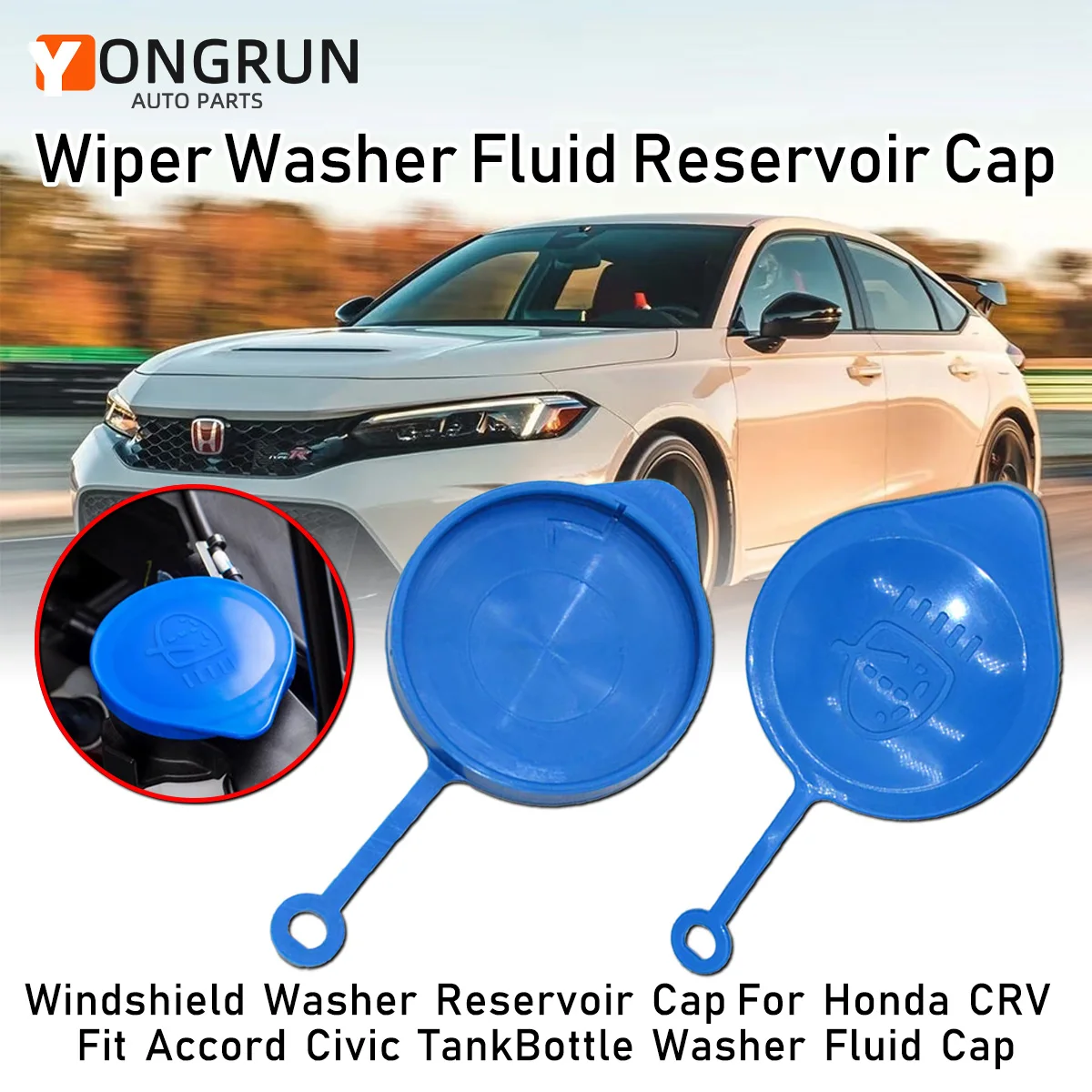 

YONGRUN 1/2/5/10 шт. 38513sb0961 подходит для крышки топливного бака для очистки топливного бака Honda Accord Civic Cr-V Crx, крышки бака для воды