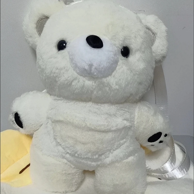Plush Toy Backpack With High Appearance Cute Teddy Bear Bag Versatile College Style Single Shoulder Backpack Doll Doll Gift