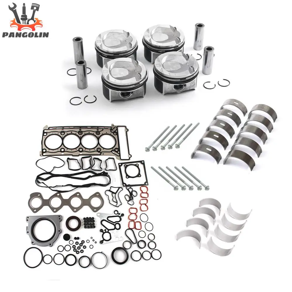 

M271 1.8L Engine Overhaul Pistons Gasket Kit STD for Mercedes-Benz C200 C250 E200 E250 CGI W204 W212 L4 Turbo, New Style