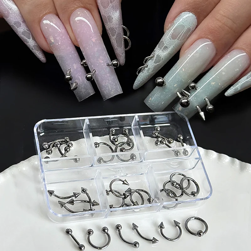 30-шт-кор-6-сеток-пирсинг-для-ногтей-подвеска-в-стиле-панк-металлический-сплав-пирсинг-черный-белый-украшения-для-ногтей-декор-3d-поставка-ногтей-для-крутой-девушки