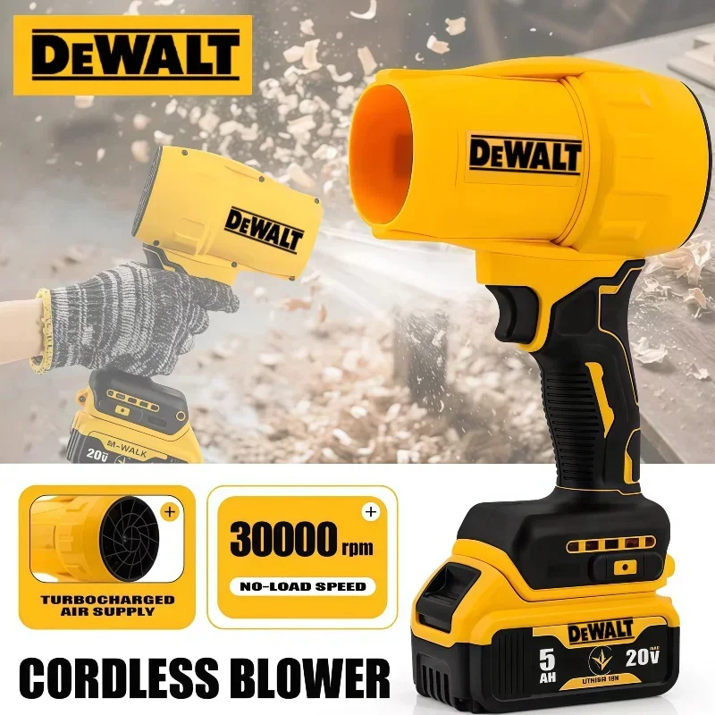 

Электрический турбовентилятор Dewalt: портативный пылесос-воздуходувка 18В для сушки автомобилей и ежедневного использования дома