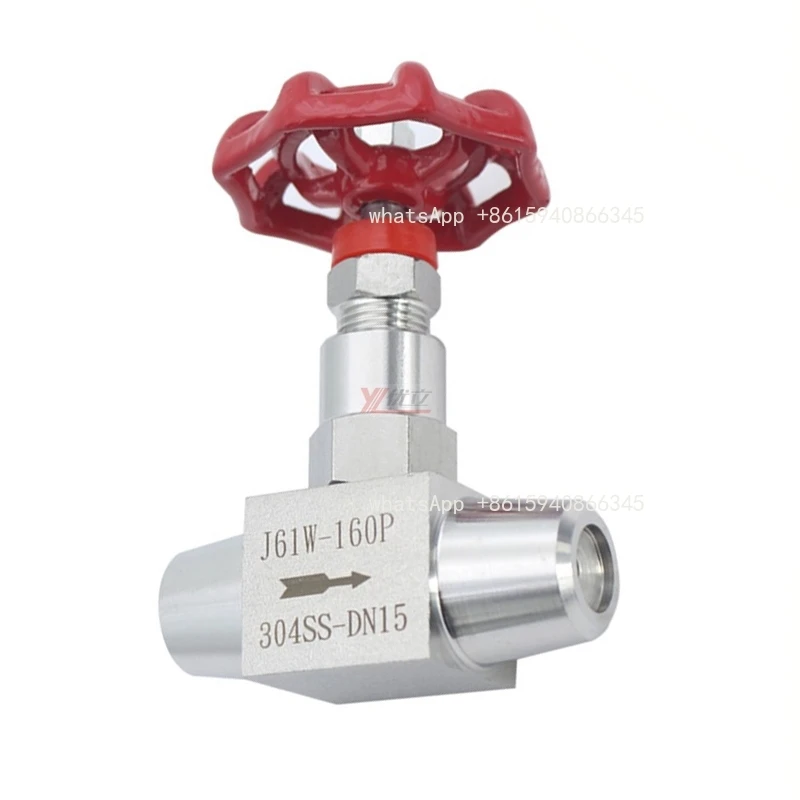 J61W—DN6 Butt-weld shut-off valve power station primary door high pressure high temperature needle valve welded needle valve