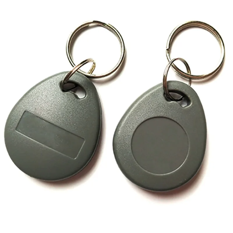 

10Pcs Gray Black 125khz EM4305 T5577 RFID Keys Blank Chip Card Copy Rewritable Writable Rewrite Duplicate Proximity ID Keyfobs