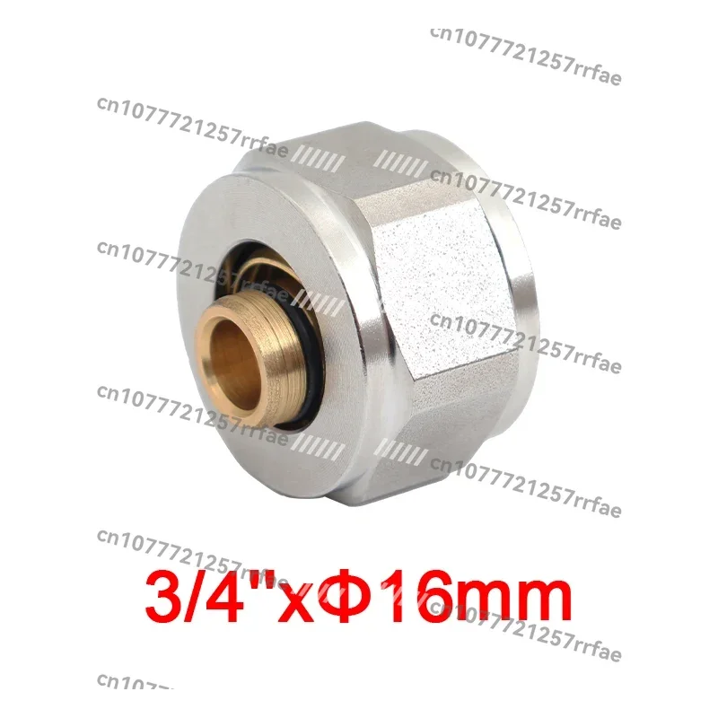 

Φ16mm*3/4",Φ20mm*3/4"*1 par-Pex,Pert,conexiones de salida,acoplamiento tubo del colector calefacción por suelo radiante