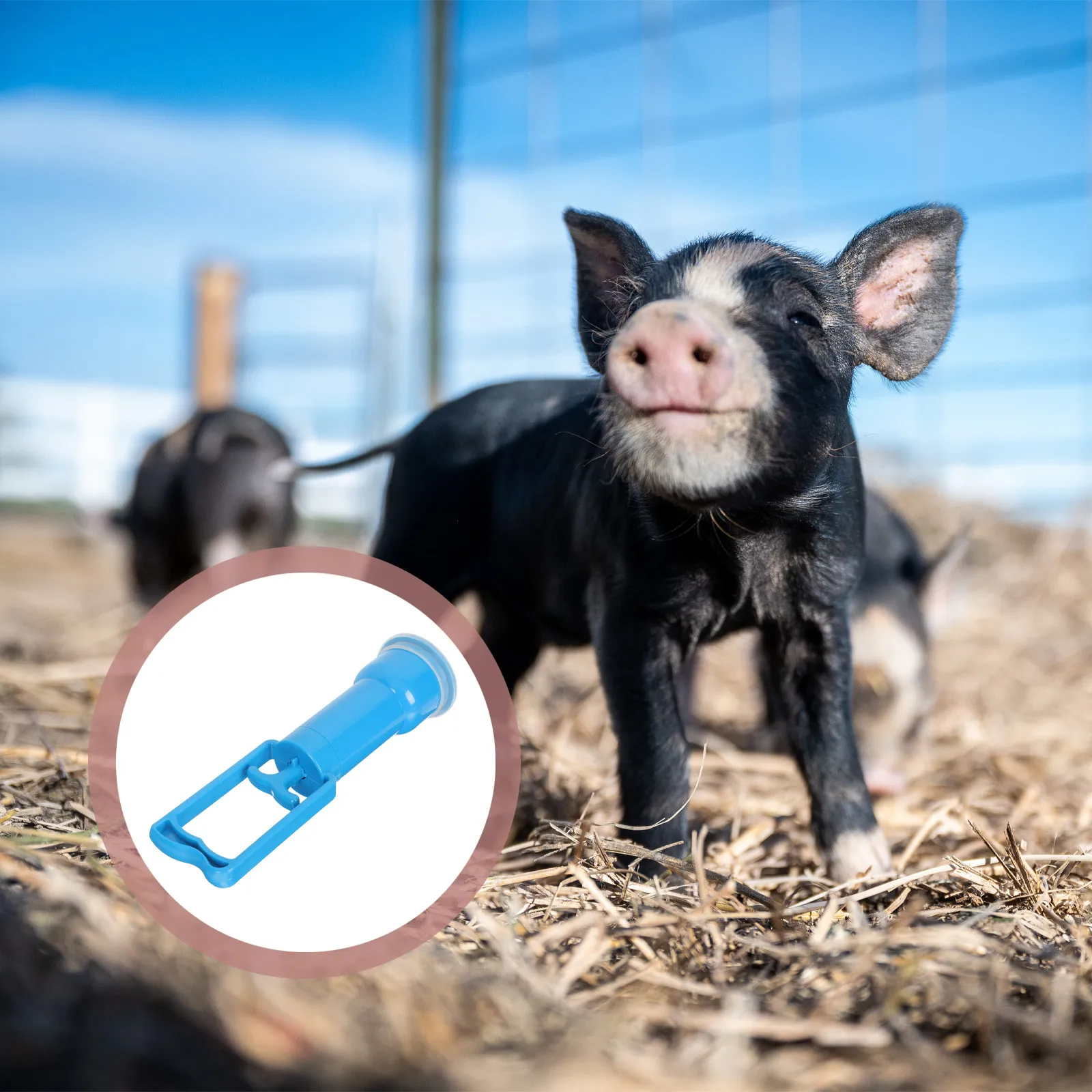 Piglet Safe Plastic Survival Tools Breathing Pump Small Aid Ventilator Farm Accessory Durable Lightweight Practical