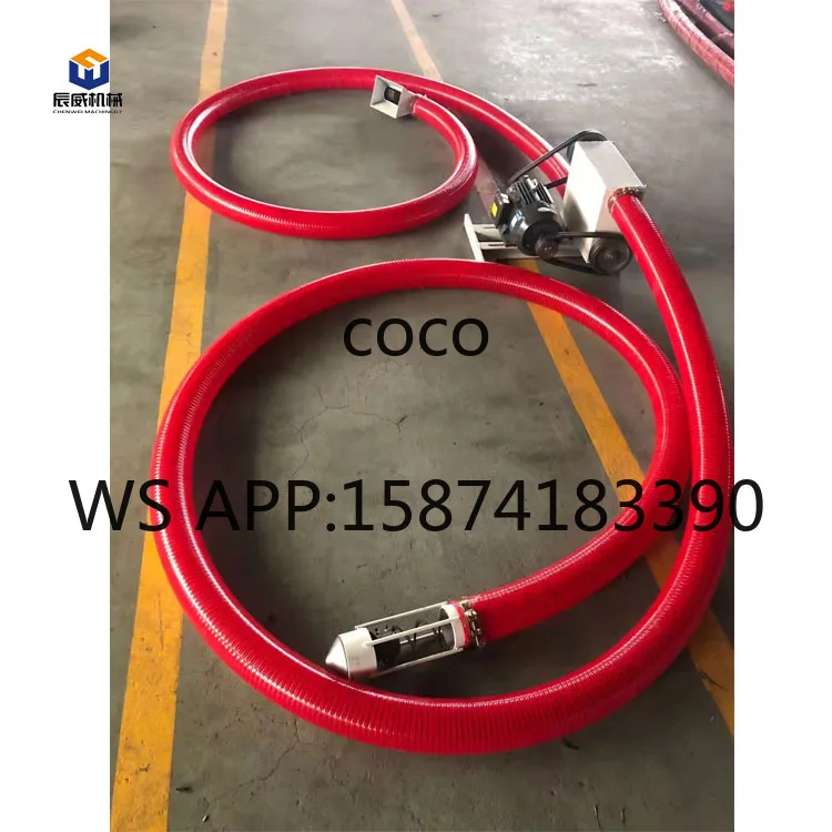 Grain Flexible Screw Conveyor Auger Feeder For Corn Rice Wheat Sand Powder