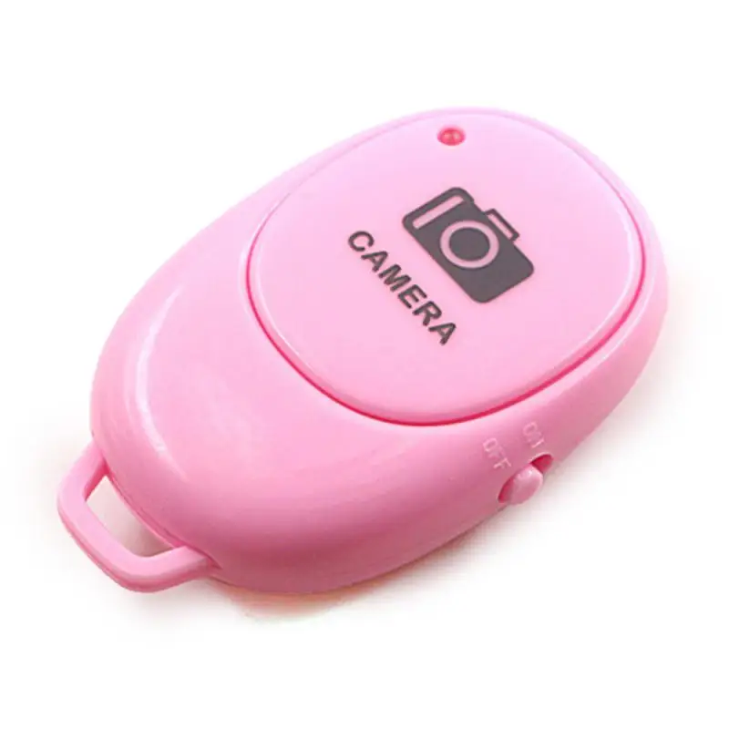 Mini Bluetooth-compatible Remote Control Button Wireless Controller Self-Timer Camera Stick Shutter Release Phone Selfie