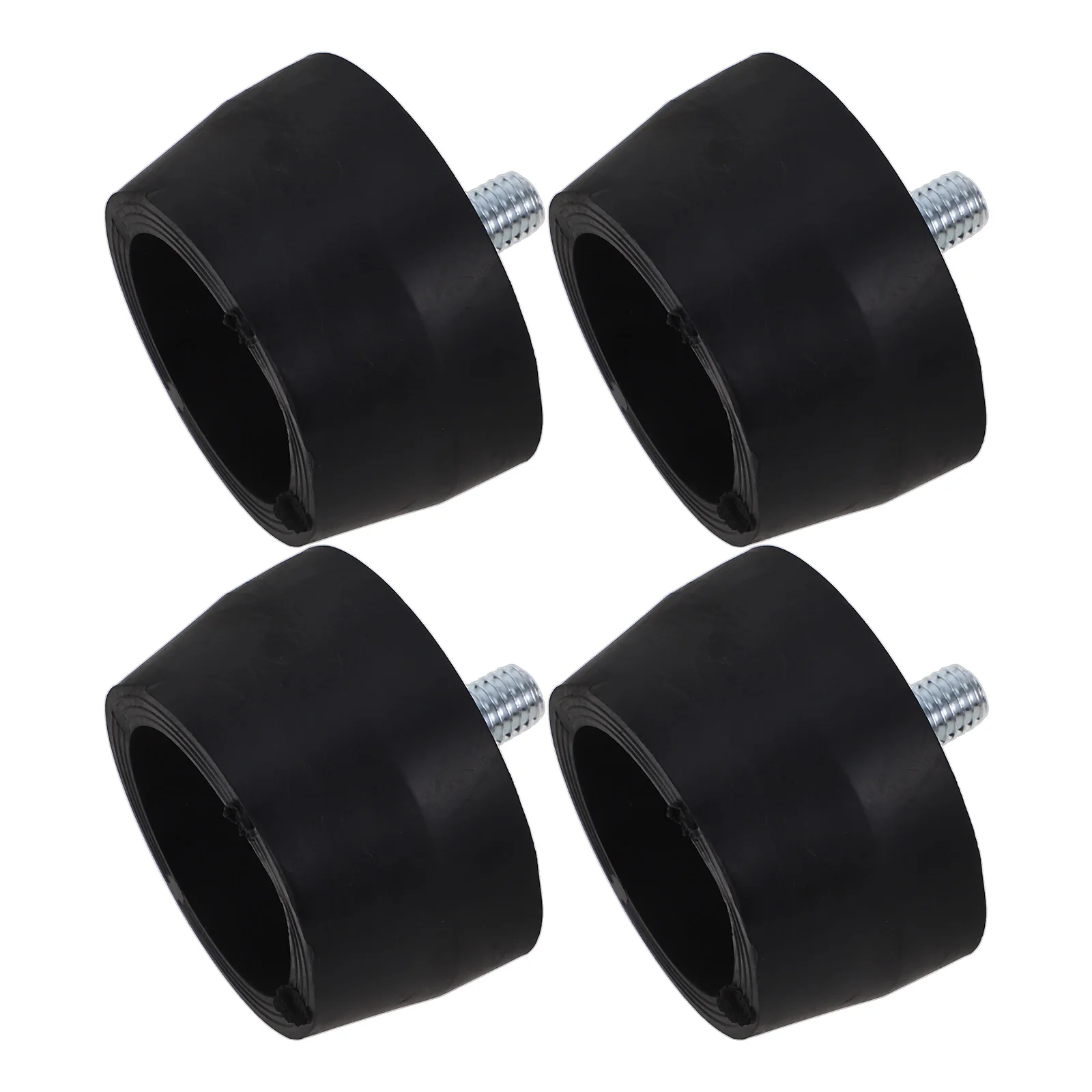 

4pcs Air Compressor Rubber Foot Pads Vibration Reduction Noise Dampener Stabilizer Heavy Duty Mounting Cushion Set For Pressure