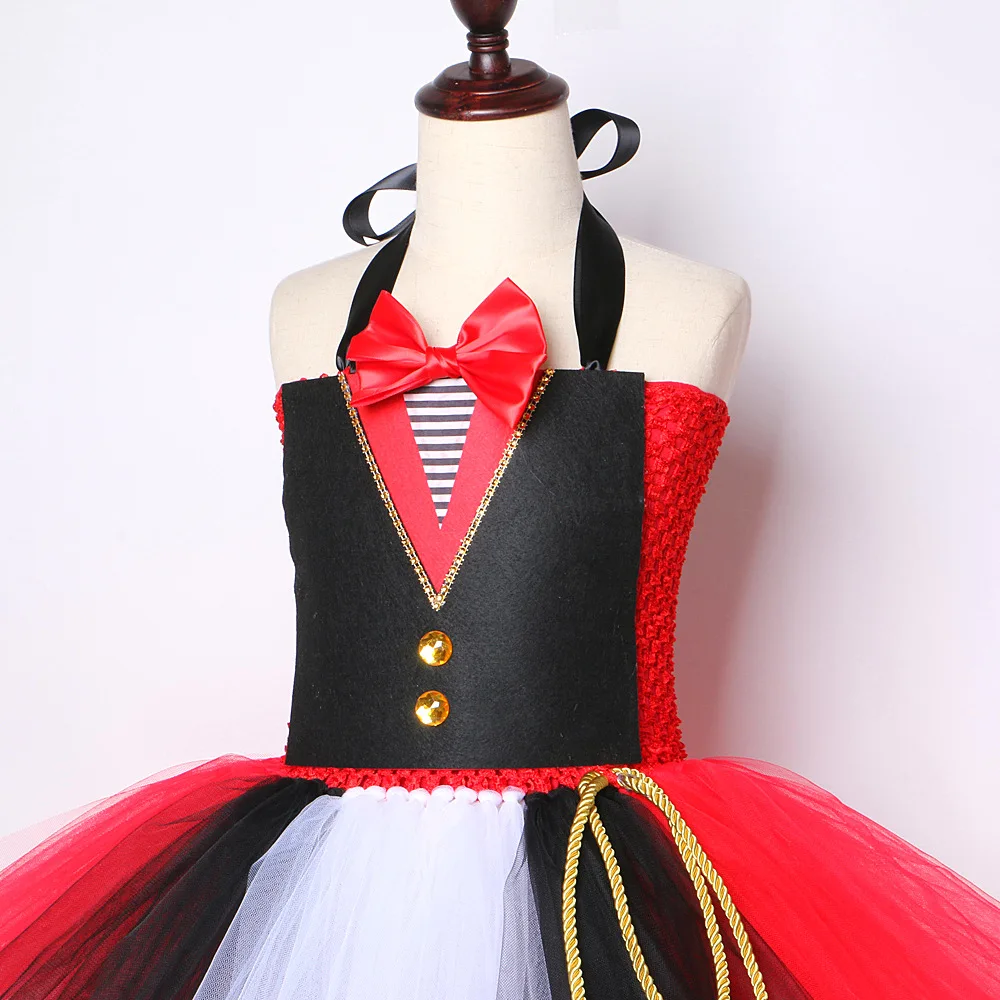 Girls Sequins Tutu Dress with Rainbow Mesh Fluffy Skirt Kids Party Halloween Carnival Circus Stage Outfit Floral Horn Headband
