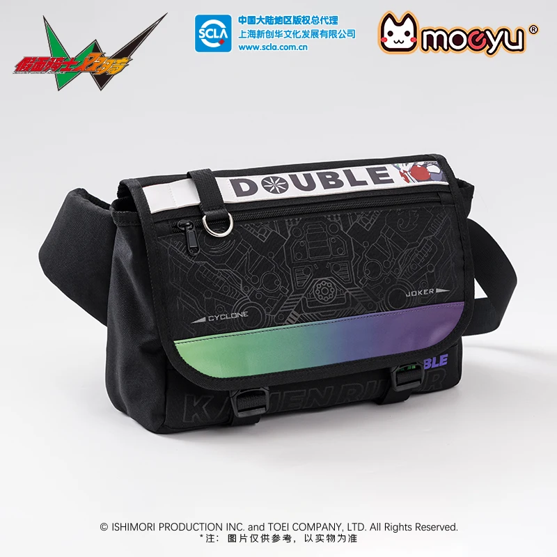 2023 Moeyu Anime KAMEN RIDER W Theme Bag Men Shoulder Messenger Bags Women\'s bag Crossbody Pouch Package School Female Handbag