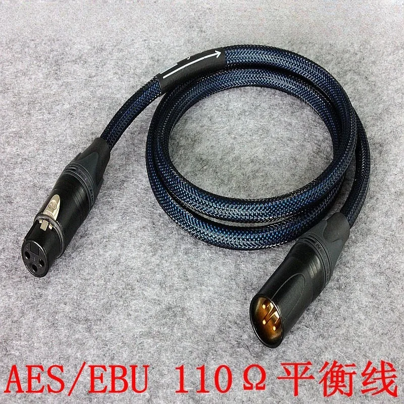 DA206 Audiophile Audio Cable  110 Digital Balanced AES/EBU Coaxial Signal Wire