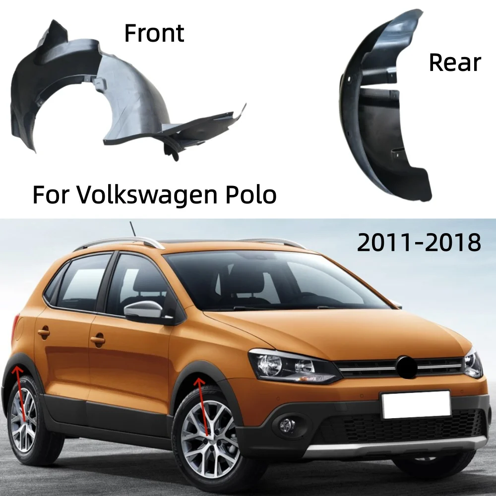 For Volkswagen Polo front and rear wheel lining mudguard 2011-2018