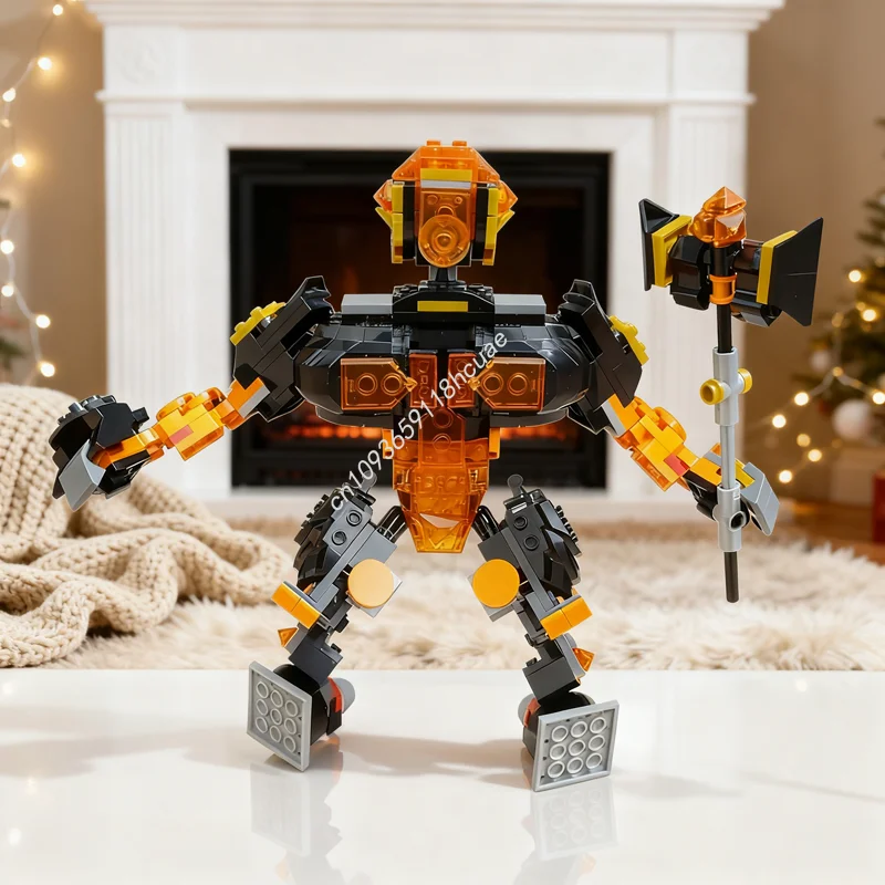 

223pcs MOC Minotaur Gladiator Ninjago Model Building Blocks Construction Christmas Gifts DIY Creative Education Toys Idea