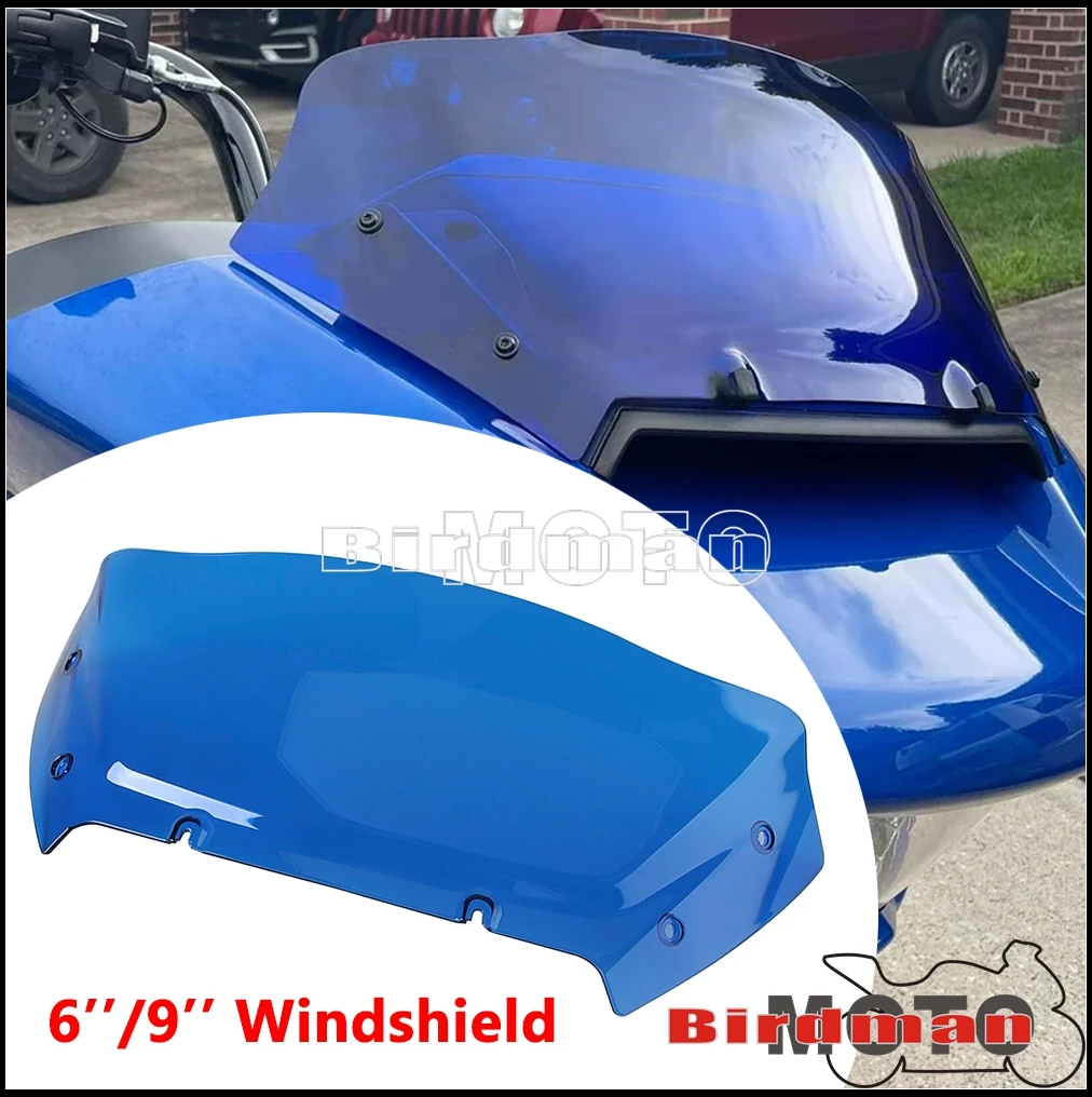 

Motorcycle Fairing For Harley Road Glide FLTRX 117 FLTRXSE 121 FLTRXSTSE Windscreen Windshield Viser Baffle VIsor Wind Deflector