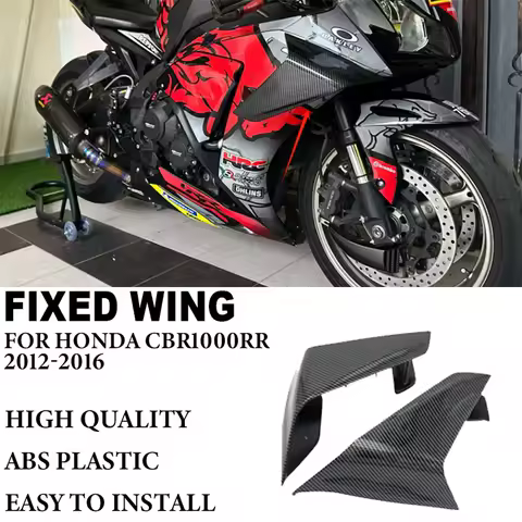 Suitable for Honda CBR1000RR CBR 1000 RR 2012-2016 Motorcycle Fixed Wing Aerodynamic Aileron Side Wing Spoiler Fairing Parts