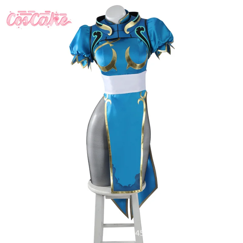 Overwatch Linkage Street Fighter 6 Juno Chun-Li Cosplay Costume Uniform Halloween Carnival Party Christmas Play Role Clothing view 5