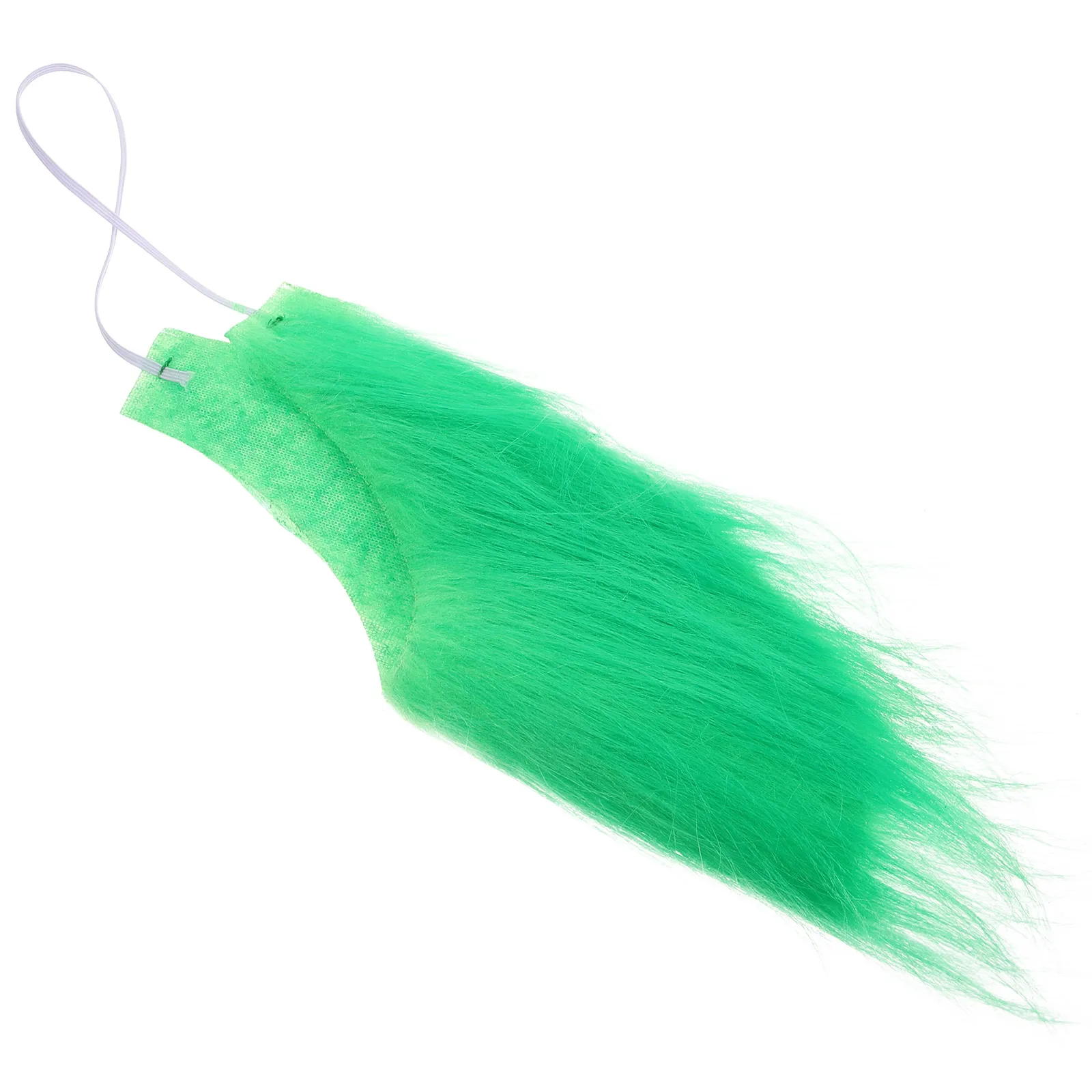 

Green U Shaped Beard 8th St Patrick Decorative Fake Beard Lightweight Festive Mustache Party Supply cosplay prop