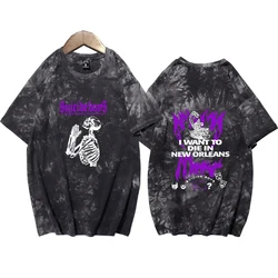 $uicideboy$ I Want To Die in New Orleans 2024 Tie Dye Shirts Oversized Harajuku Unisex Tops Fans Gift Shirt Summer Tee Tops