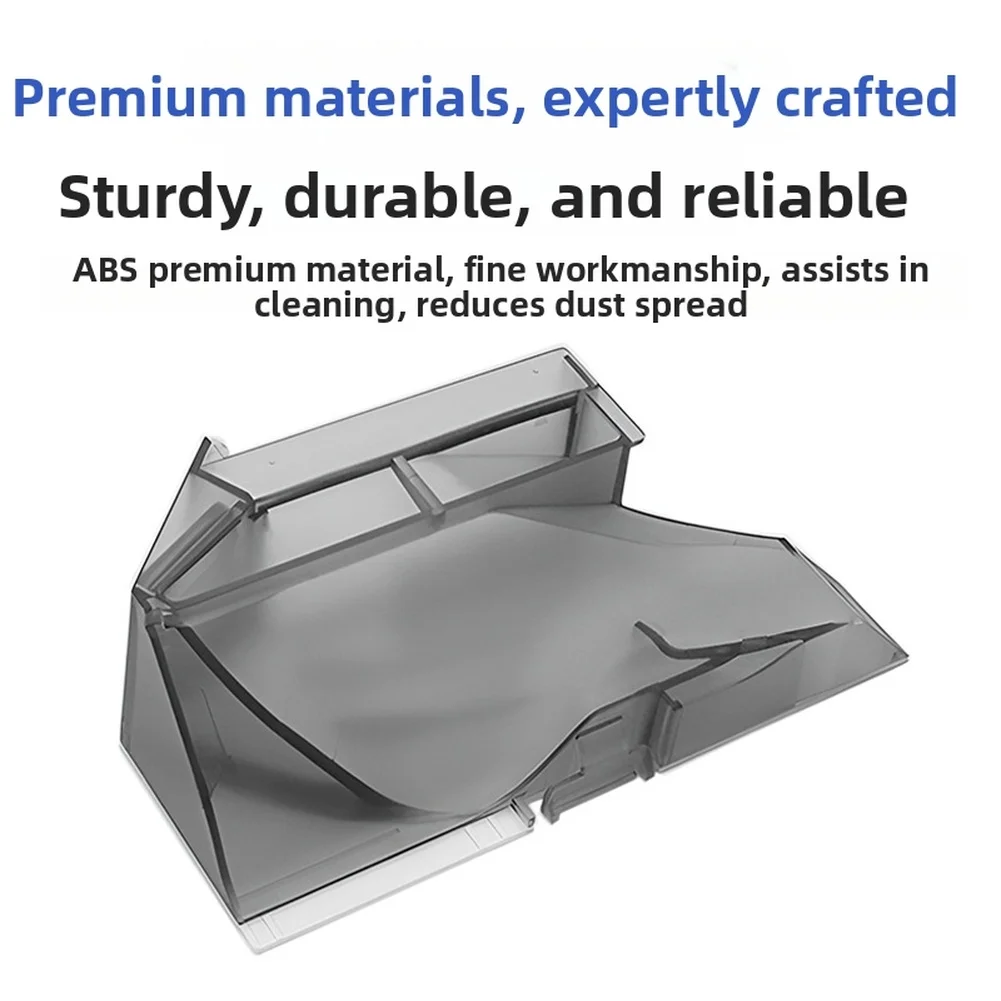 For X60 Master Robot Vacuum Cleaner Replacement Part Robot Vacuum Dustbin White Large Capacity Waste Storage Bin