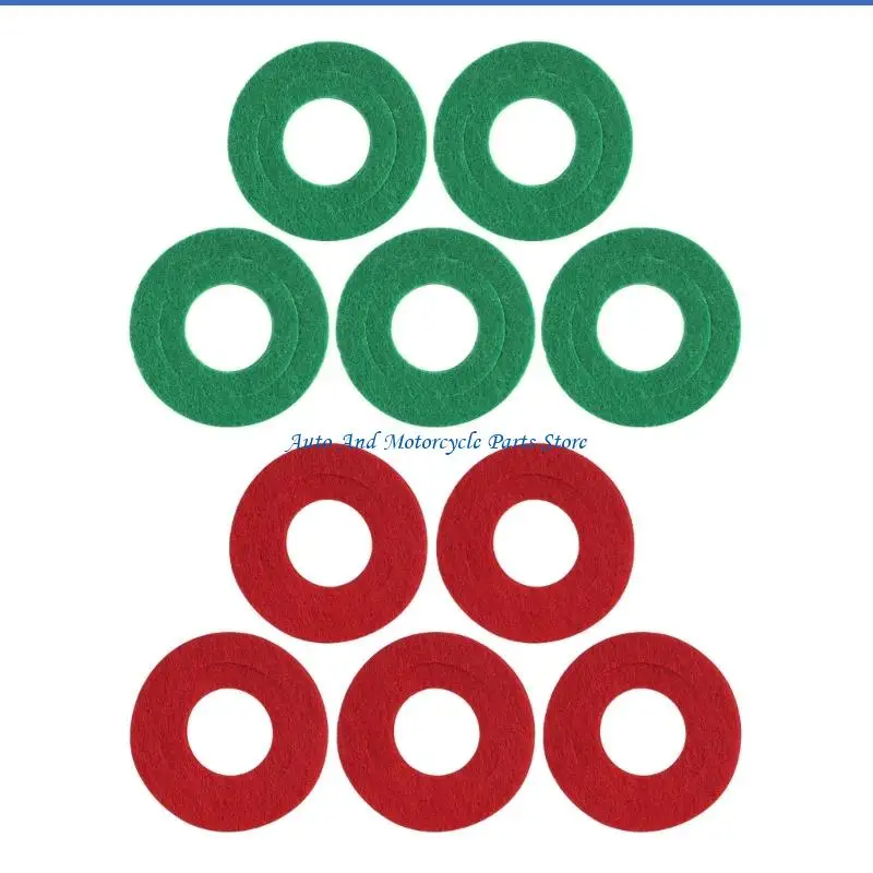 P9FD 5/10 Pairs Nylon Battery Terminal Corrosion Prevention Washers Simple Installs for Car & Motorcycle Electrical Systems